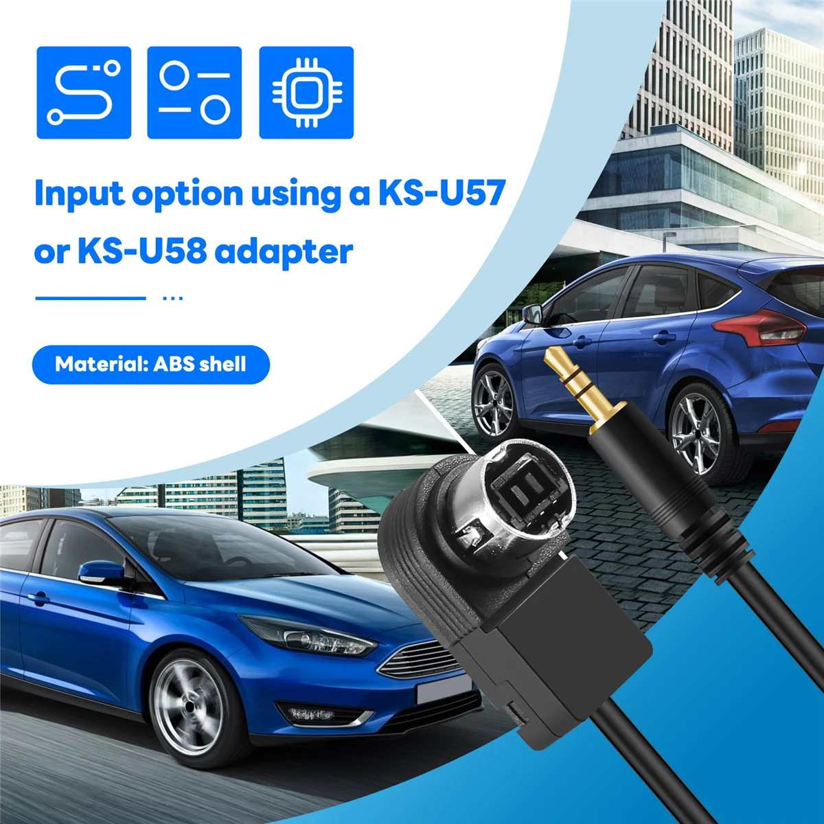 Автомобильный стерео мини-разъем 3 5 мм для ALPINE/JVC Ai-NET 4 фута 100 см Aux автомобильный