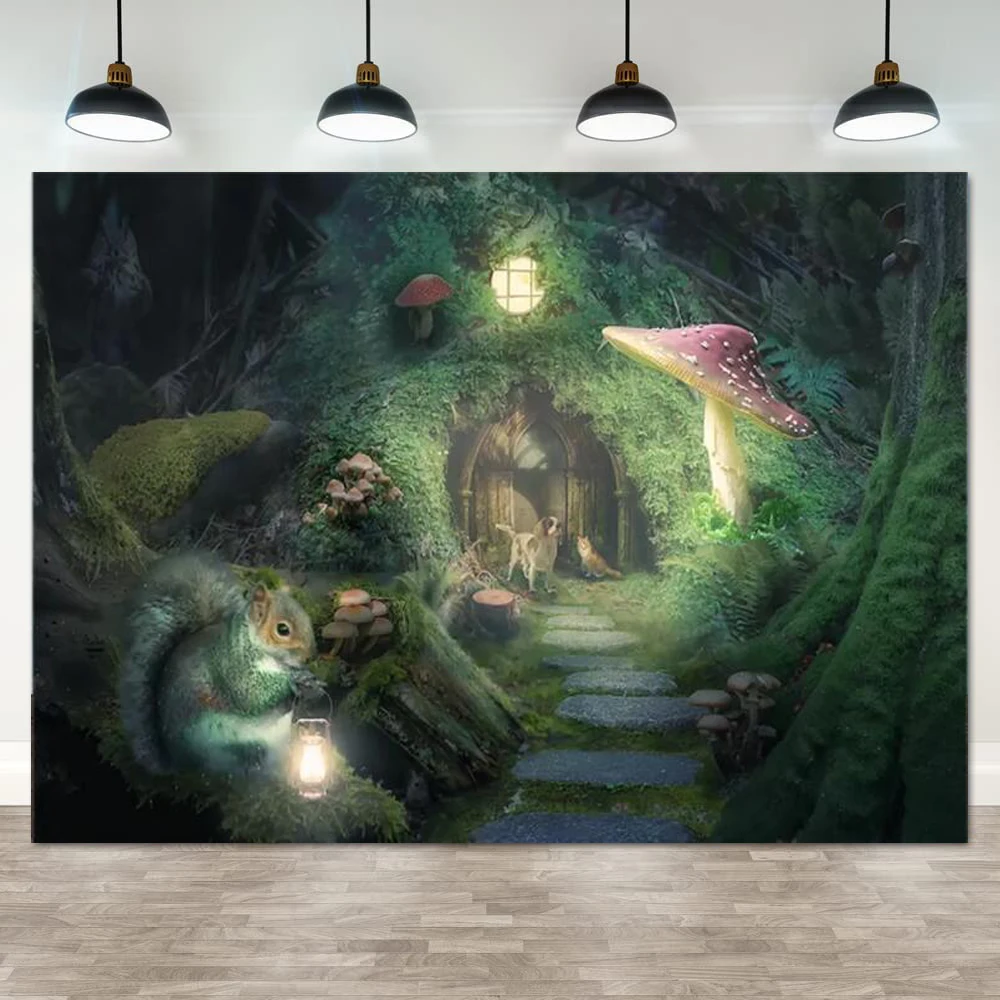 

Фон для фотосъемки Антилопа для фотостудии лес Приключения зеленый Солнечный свет трава дикая тема баннер плакат