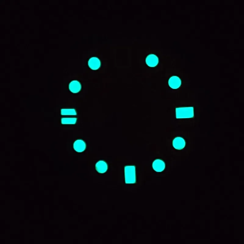 Sunburst dial red yellow with Japanese C3/BGW9 luminous fit SKX007/009 MM men's watch MOD NH35/36 movement case accessories