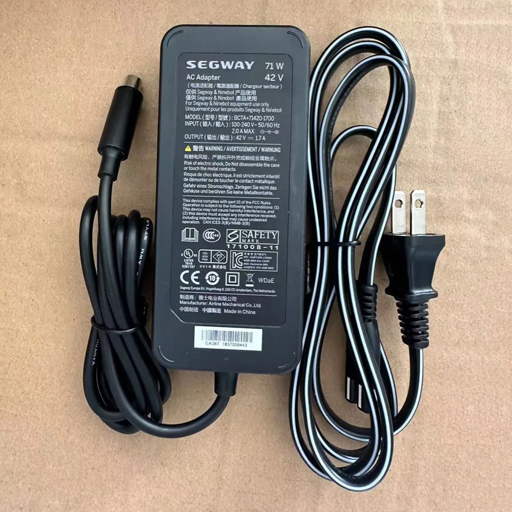 Запчасти для электрического скутера Xiaomi M365/Pro оригинальное зарядное устройство