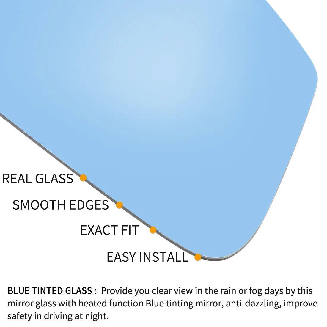 Для BMW E46 3-Series 1999-2006 E65 E66 E67 7-Series 2001-2008 Левая и правая линза заднего вида Разделенное