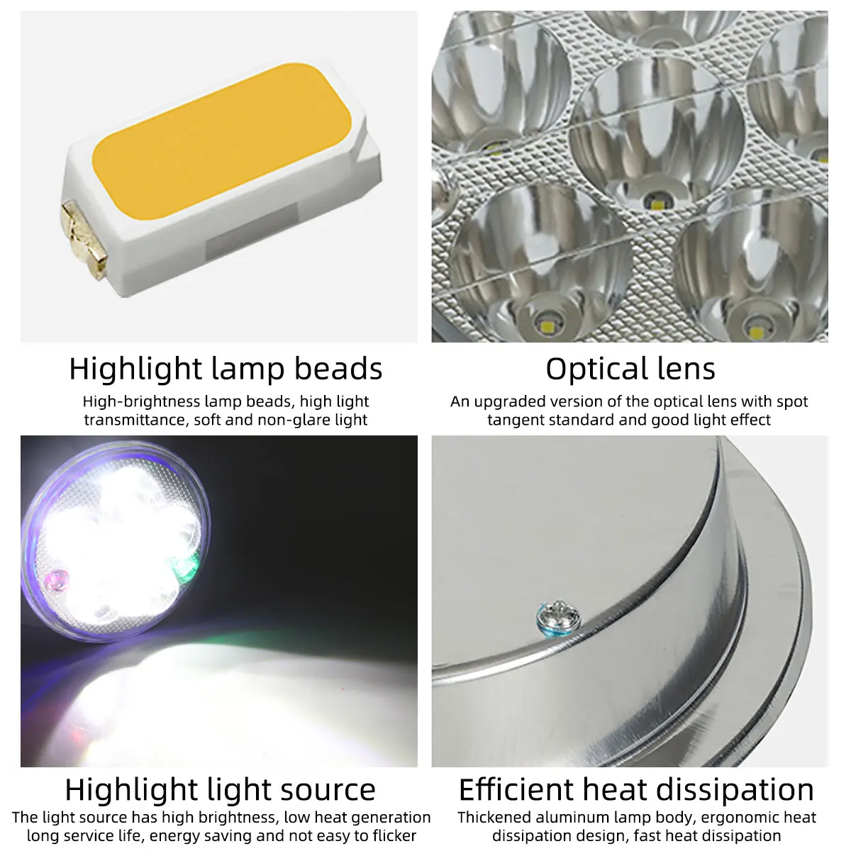 Фонари для мотоцикла фары противотуманные дальний/ближний свет