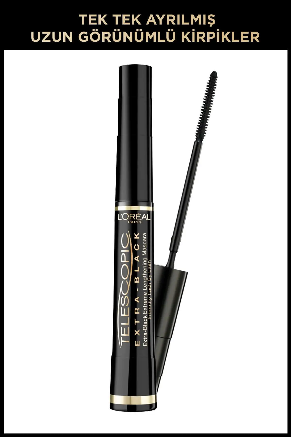 Telescopic Carbon Extra Black Mascara-Black