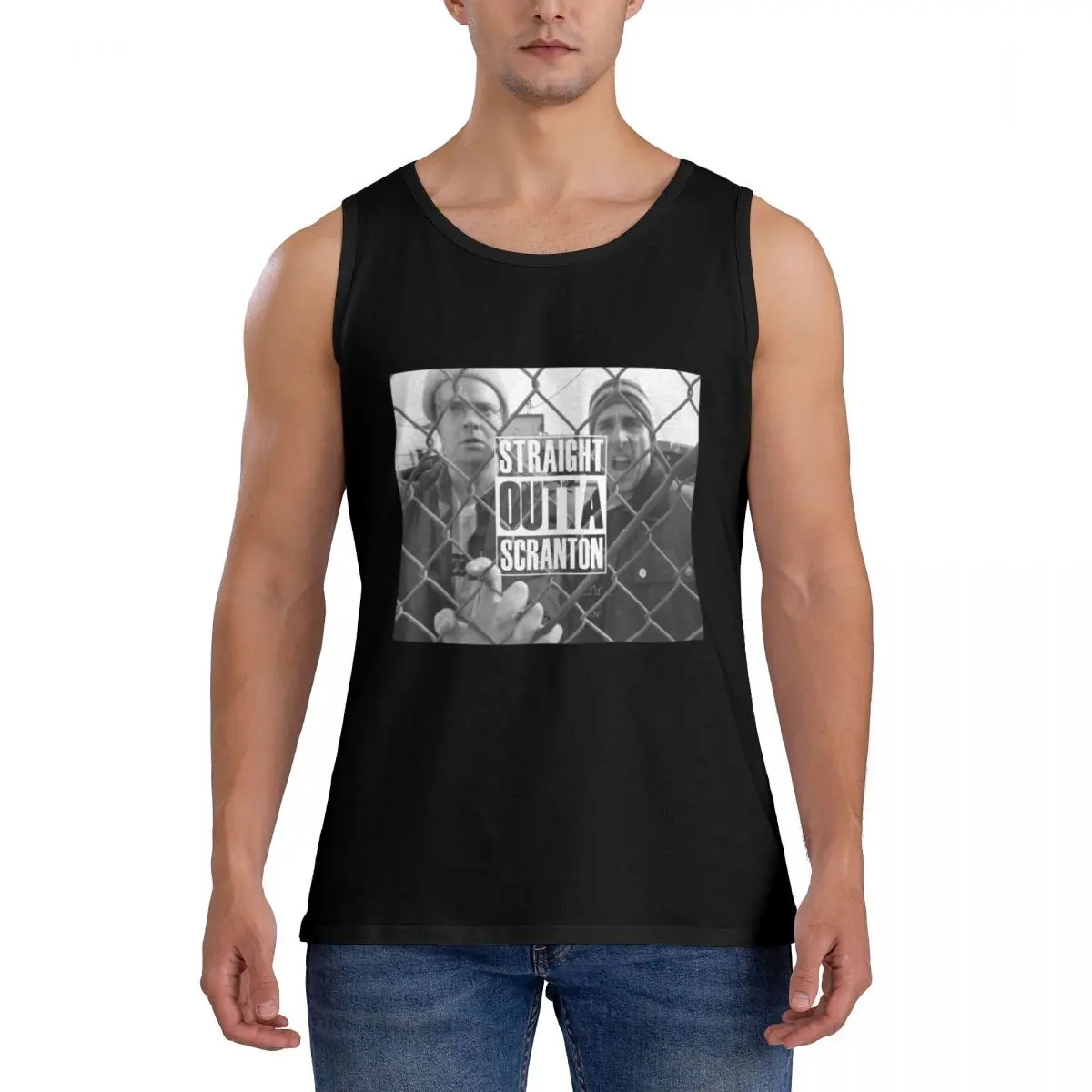 

Майка Мужская прямая из хлопка, 100% хлопок