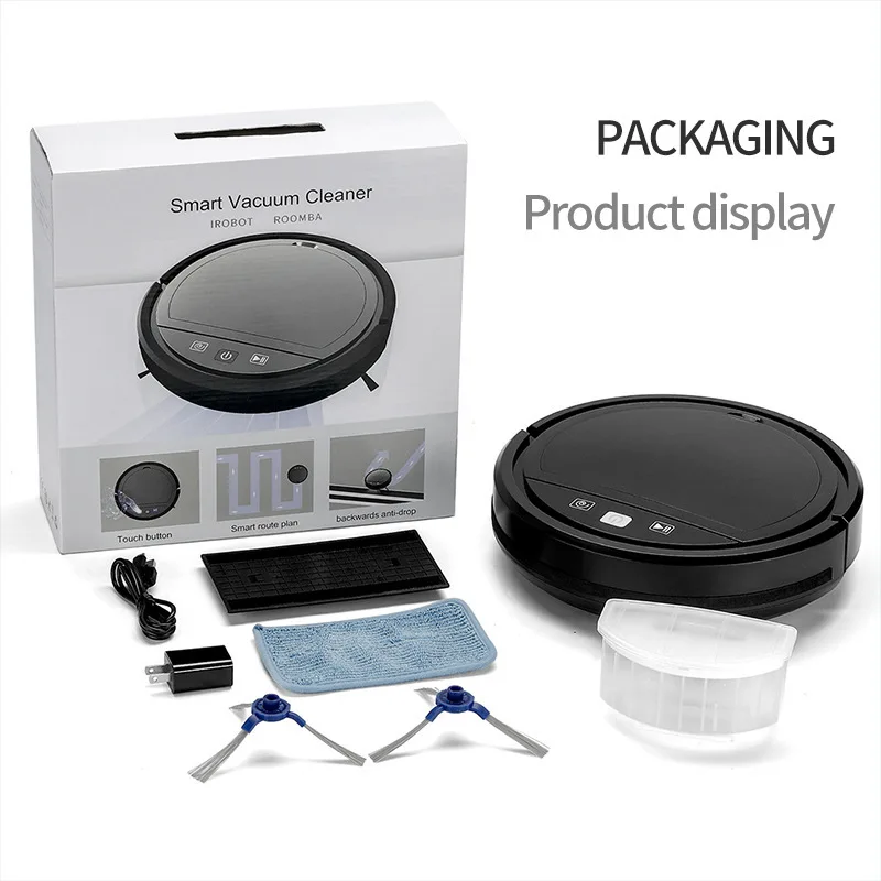 Sweeping Robot Intelligent Household Automatic Vacuum Cleaner Suction and Mopping All-in-One Machine | Бытовая техника