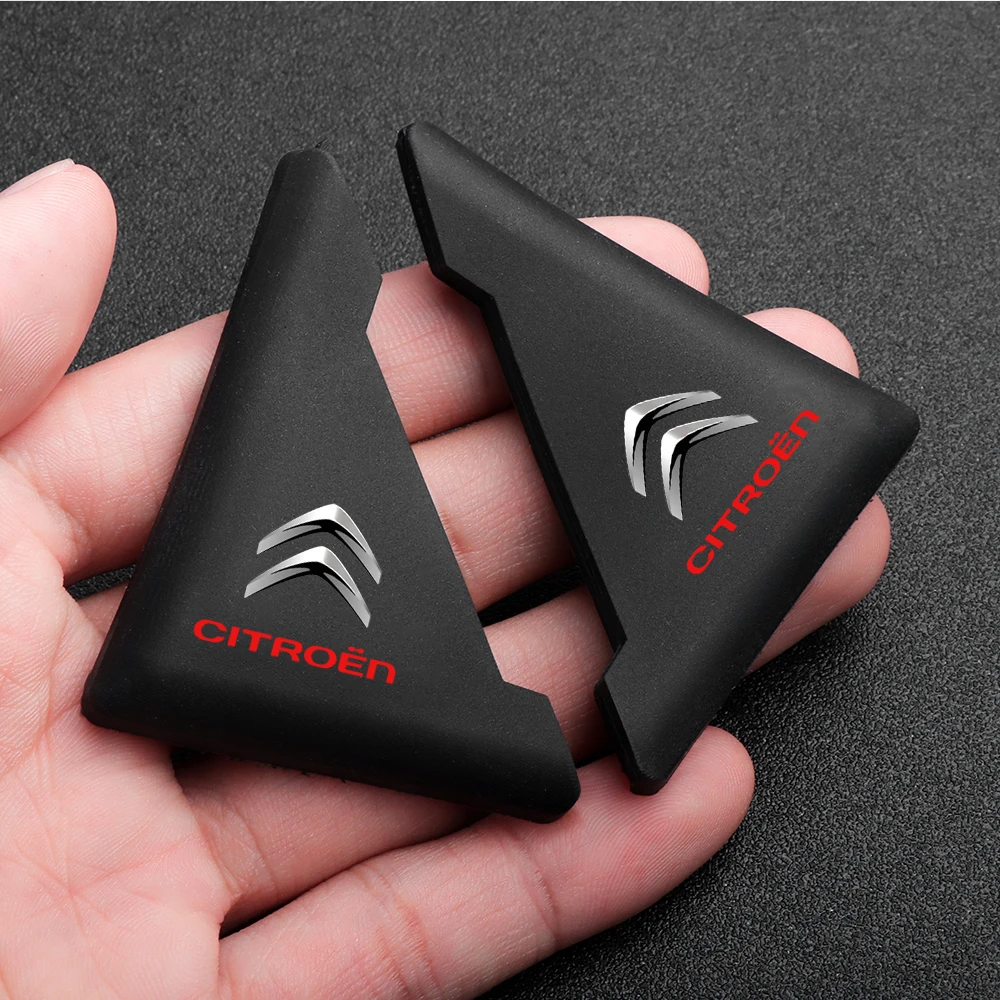 Силиконовая крышка для углов двери автомобиля защита Бампера наклейки Citroen DS C1 C3