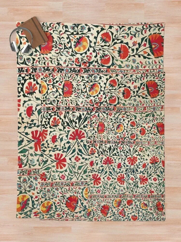 Винтажное богемное покрывало Suzani 26 дюймов гигантские диванные одеяла и