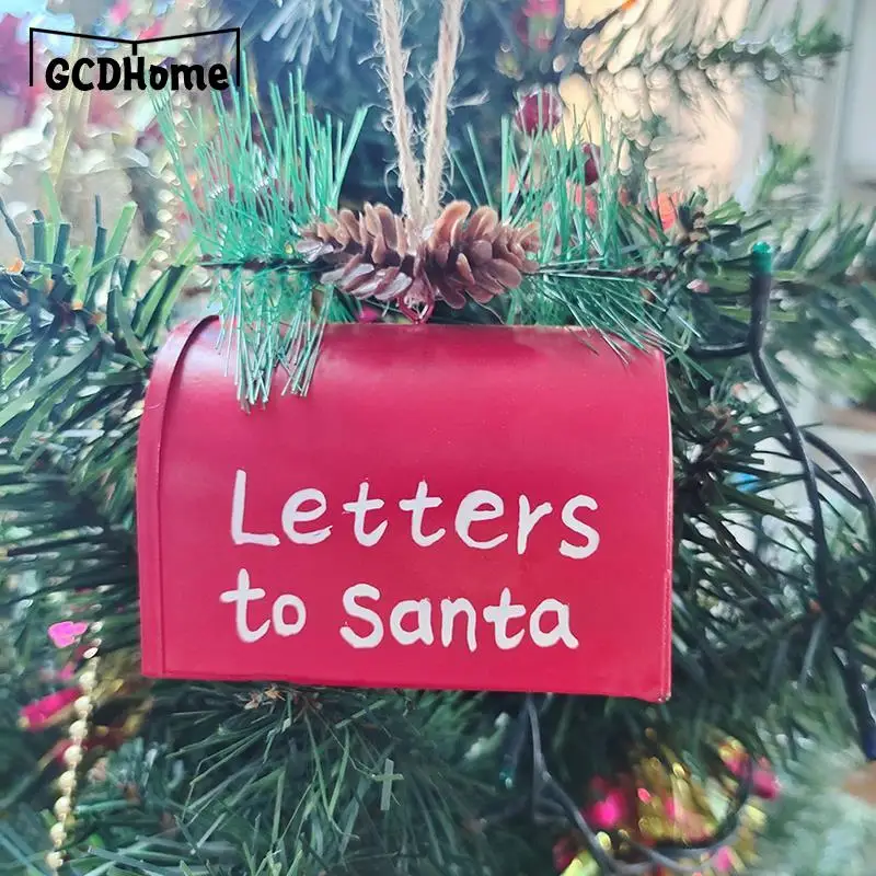 Christmas Tree Decoration Christmas Mailbox Pendant