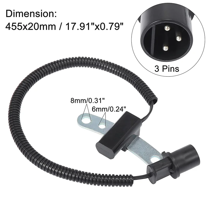 Датчик положения коленчатого вала подходит для Jeep Cherokee Wrangler 1991 л 1992 53009954-