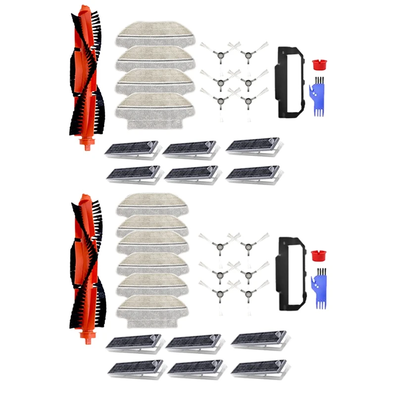

Replacement Parts Compatible For Mijia STYJ02YM Filter Mop Sweeping Brush Accessories Replenishment Kit