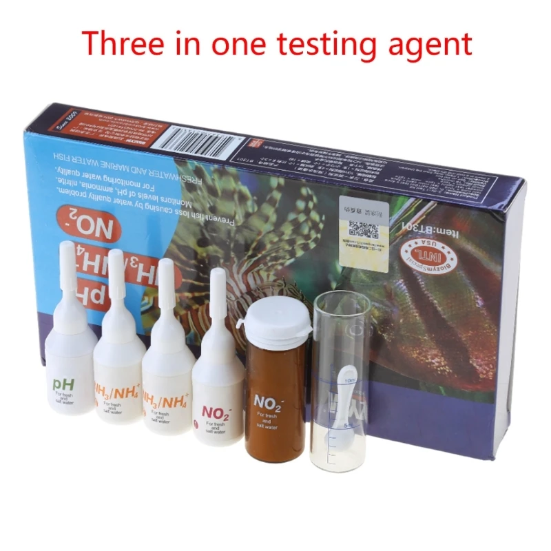 Наборы для тестирования аквариумов Тестовый раствор пресноводных с соленой