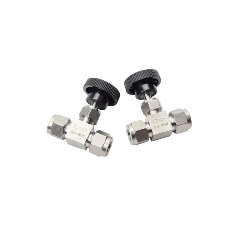 Регулируемый игольчатый клапан диаметром 3 4 6 8 10 12 мм 3/8 дюйма 1/2 кухонный запорный