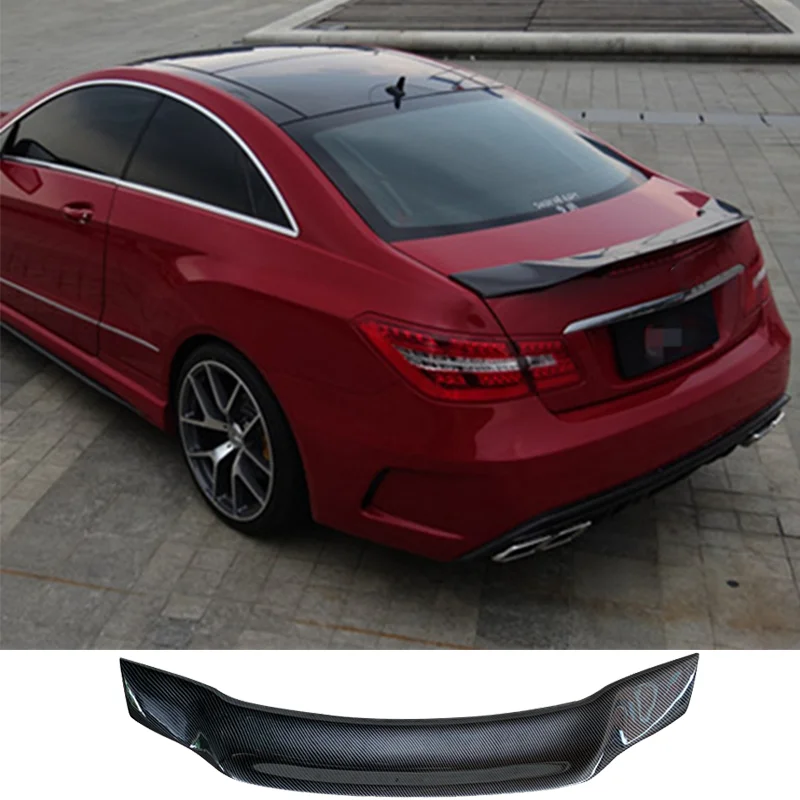 W207 C207 спойлер для багажника из углеродного волокна/ФАП стильное крыло Mercedes E Class