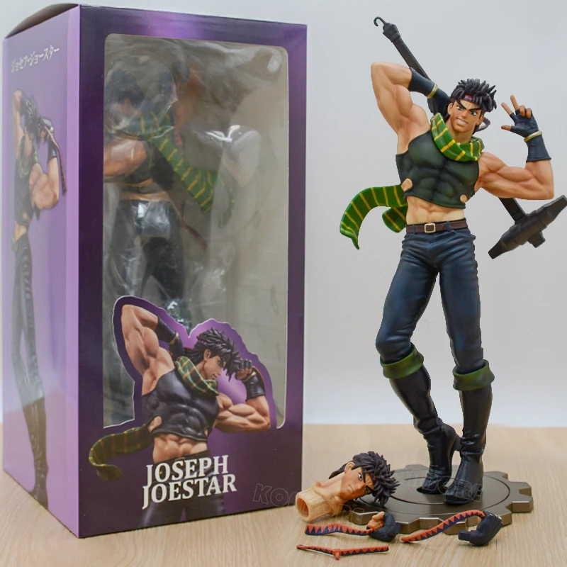 Фото 30 см JoJo's Bizarre Adventure Joseph Joestar Аниме Фигурка Jojo no Kimyou na Bouken Jotaro Kujo Фигурка Модель Кукла Игрушка в подарок №1