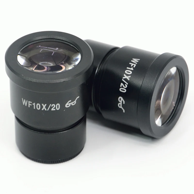 

RELIFE Adjustable Stereo Microscope 22MM Wide Field Binocular Trinocular Microscope Oculars Microscopio Lens Eyepiece WF10X/20