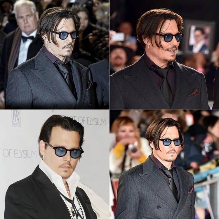 Lemtosh поляризационные солнцезащитные очки мужские Johnny Depp женские люксовый бренд