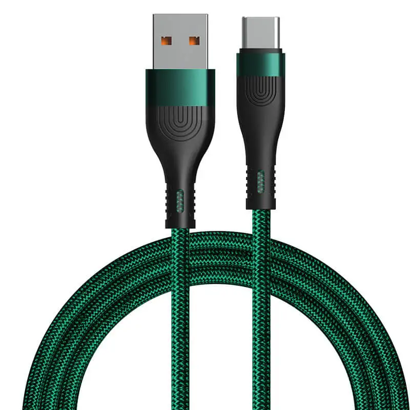 6A Fast Charging 66W Type C Cable Mobile Phone USB Data Cord For Samsung S21 Xiaomi  Huawei P40 P50 Mate 40 1m 2m