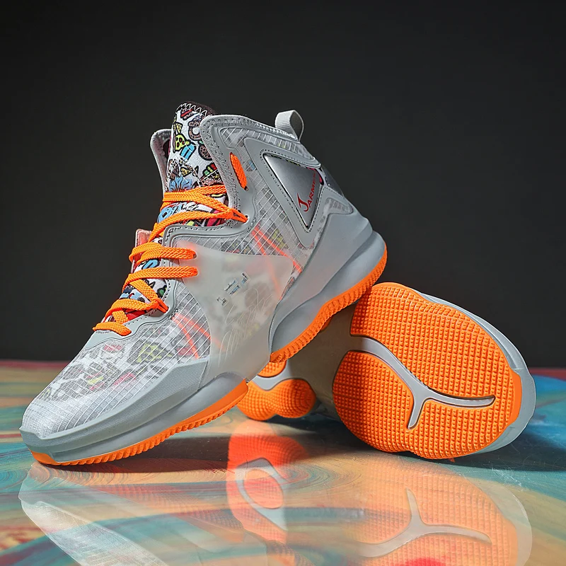 

Men's Shoes 2023 New Men's Sneakers Running Shoes Breathable, Anti-slip and Wear-Resistant Men's High Top Basketball Shoes Tenni