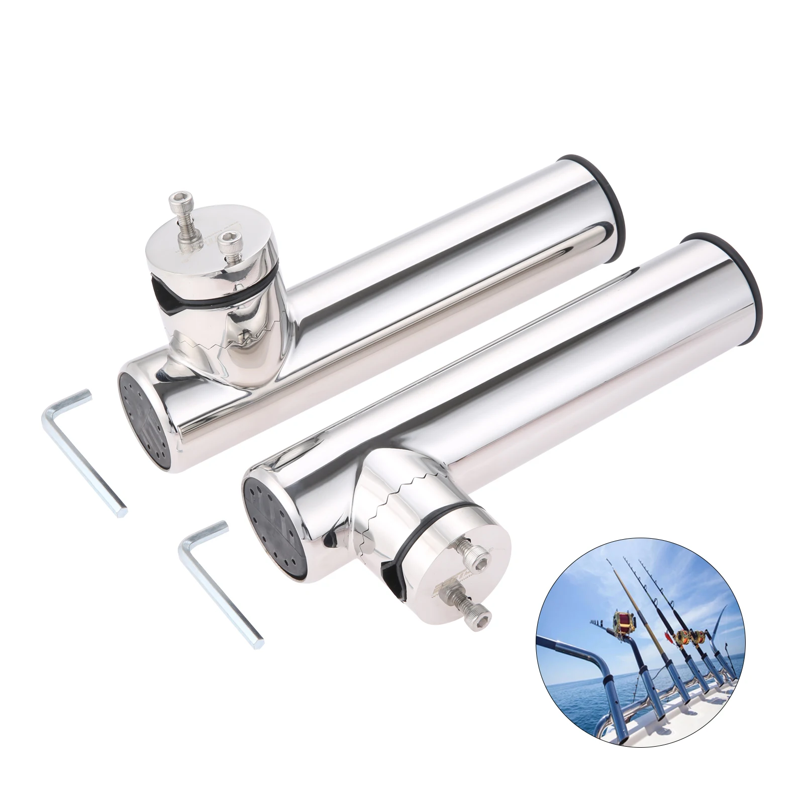 1 шт. рыболовная удочка из нержавеющей стали 19-26/26-32 мм