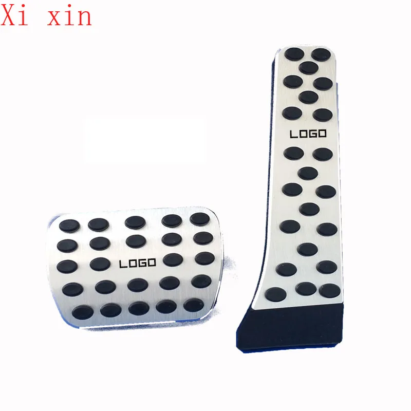 

For Mercedes Benz C-class E-class glclsgslgk metal brake accelerator pedal modified interior anti-skid