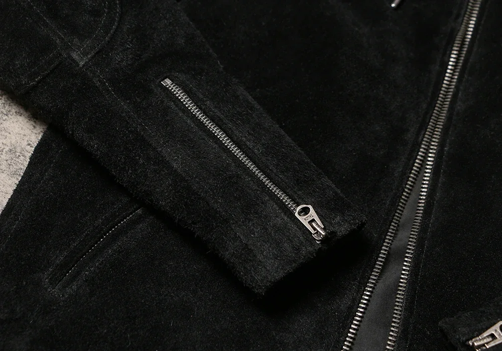 Кожаная куртка третьего поколения Blunt Razor Venom осенью и зимой мягкое тонкое