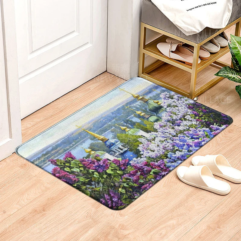 Противоскользящий коврик для ванной комнаты маленький душа домашний