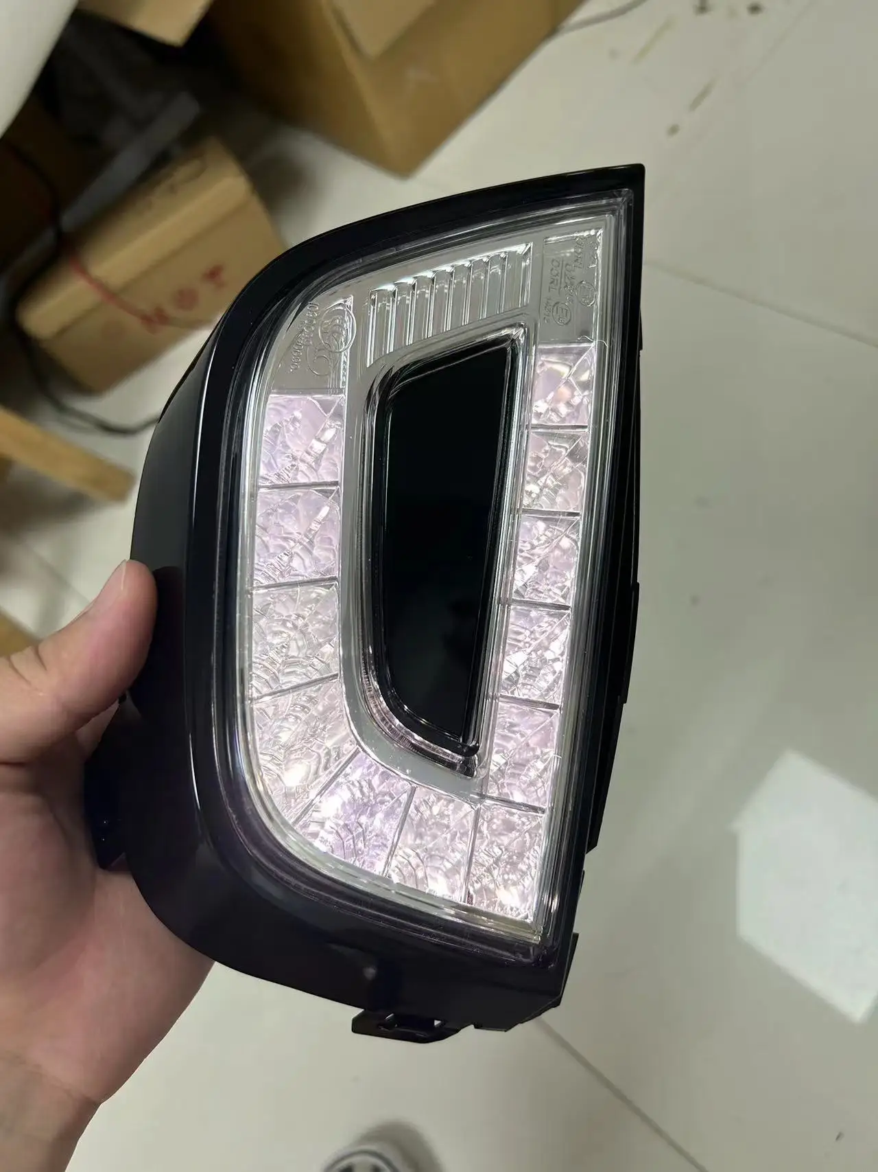 Дневные ходовые огни для Renault KOLEOS желтые указатели поворота аксессуары