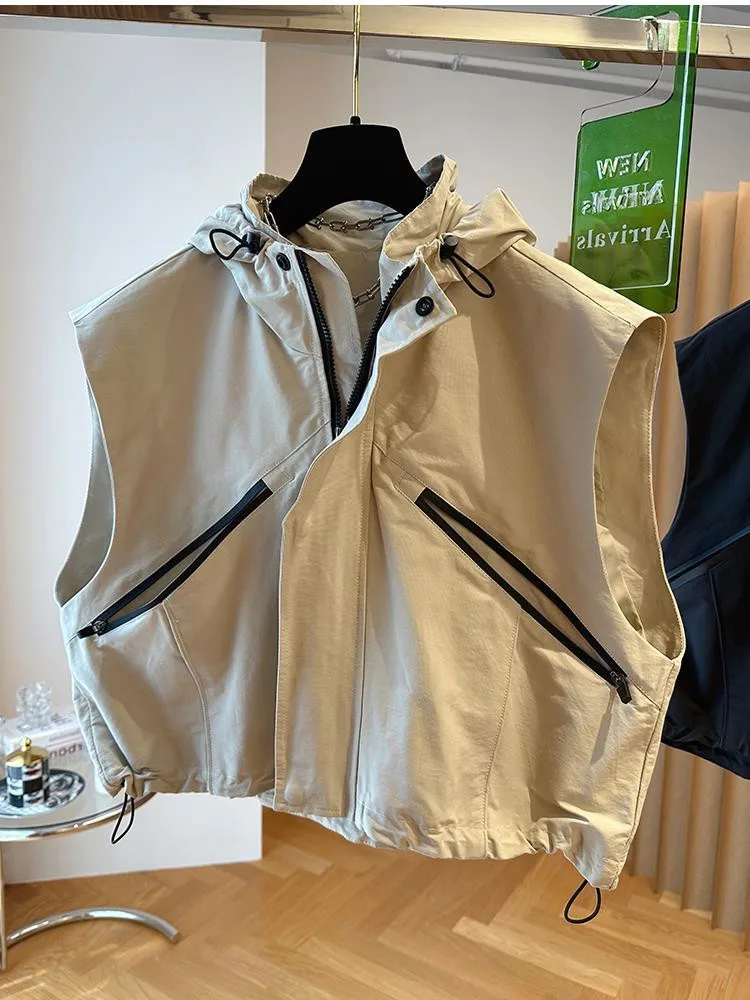 ZenRoicSea женский жилет из полиэстера и хлопка