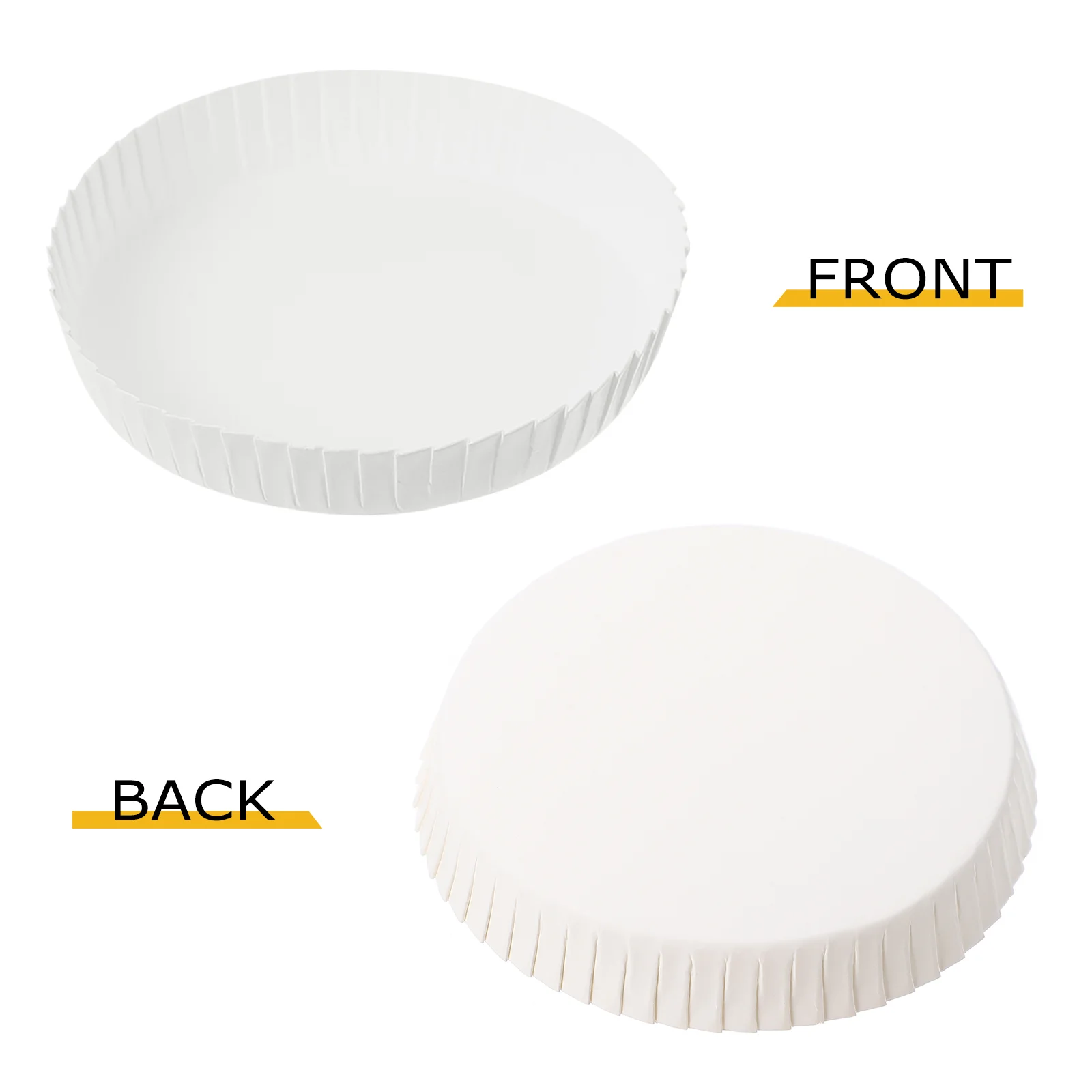 Крышки для стаканов бумажные крышки горячего кофе одноразовые чашек крышка