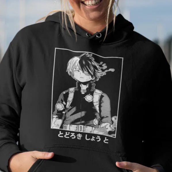 Толстовка Shoto Todoroki My Hero Academia толстовка в стиле аниме