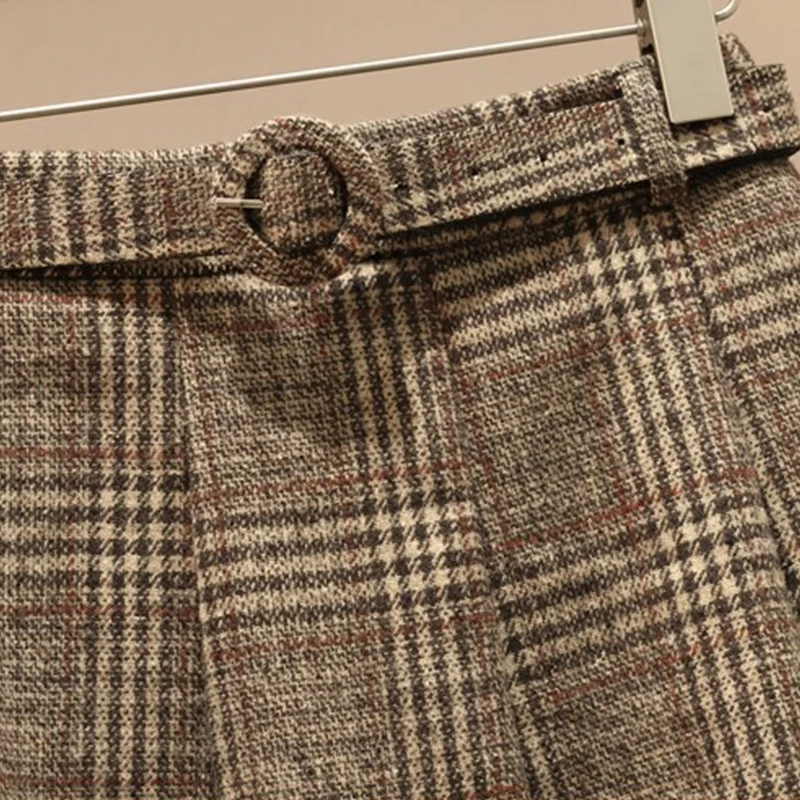 Женский винтажный комплект из двух предметов вязаный пуловер с геометрическим