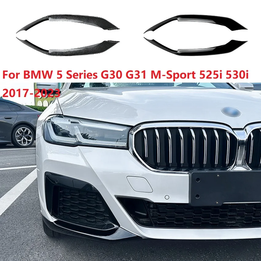 Сплиттер для переднего бампера угол обмотки BMW 5 Series G30 G31 M-Sport 525i 530i 2017-2023