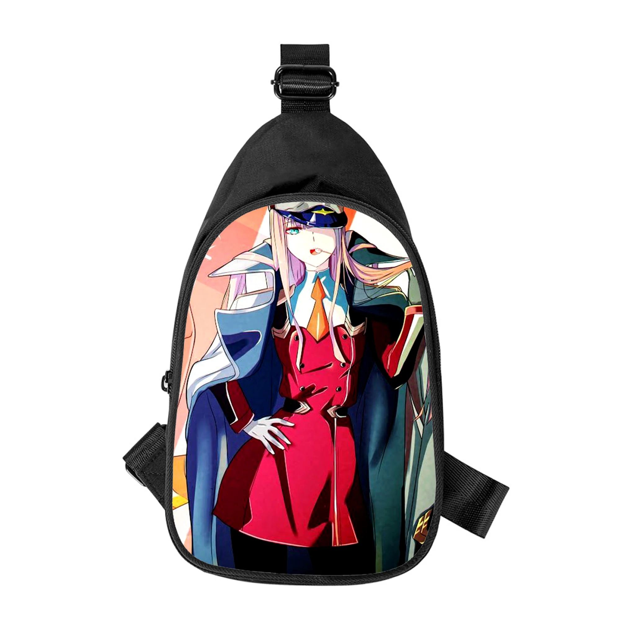 DARLING in the FRANXX Anime 3D New Men Cross Chest Bag Diagonally Women Shoulder Bag Husband School Waist Pack Male chest pack