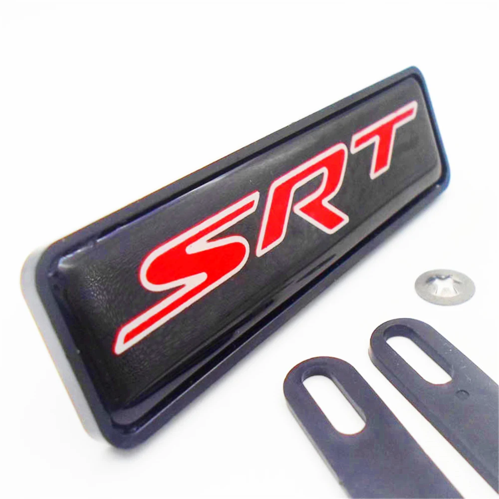 

Car Decorative Lights LED Front Hood Grille Emblem Badge Decoration For SRT Jeep Dodge Renegade Compass Grand Cherokee Wrangler