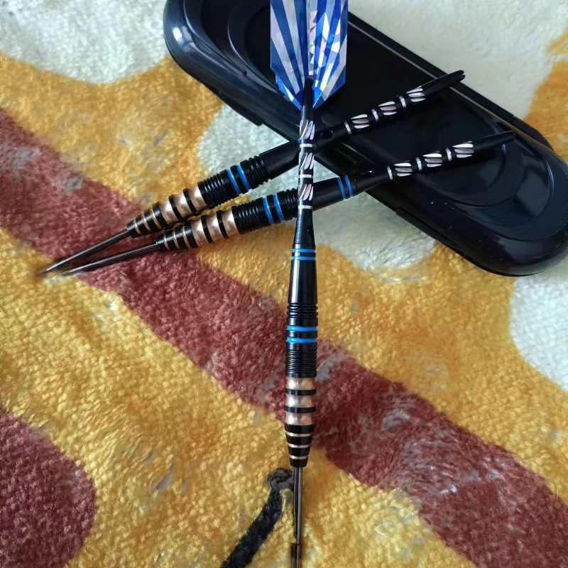 3 шт. профессиональные дротики со стальным наконечником 23 грамма игольчатые из