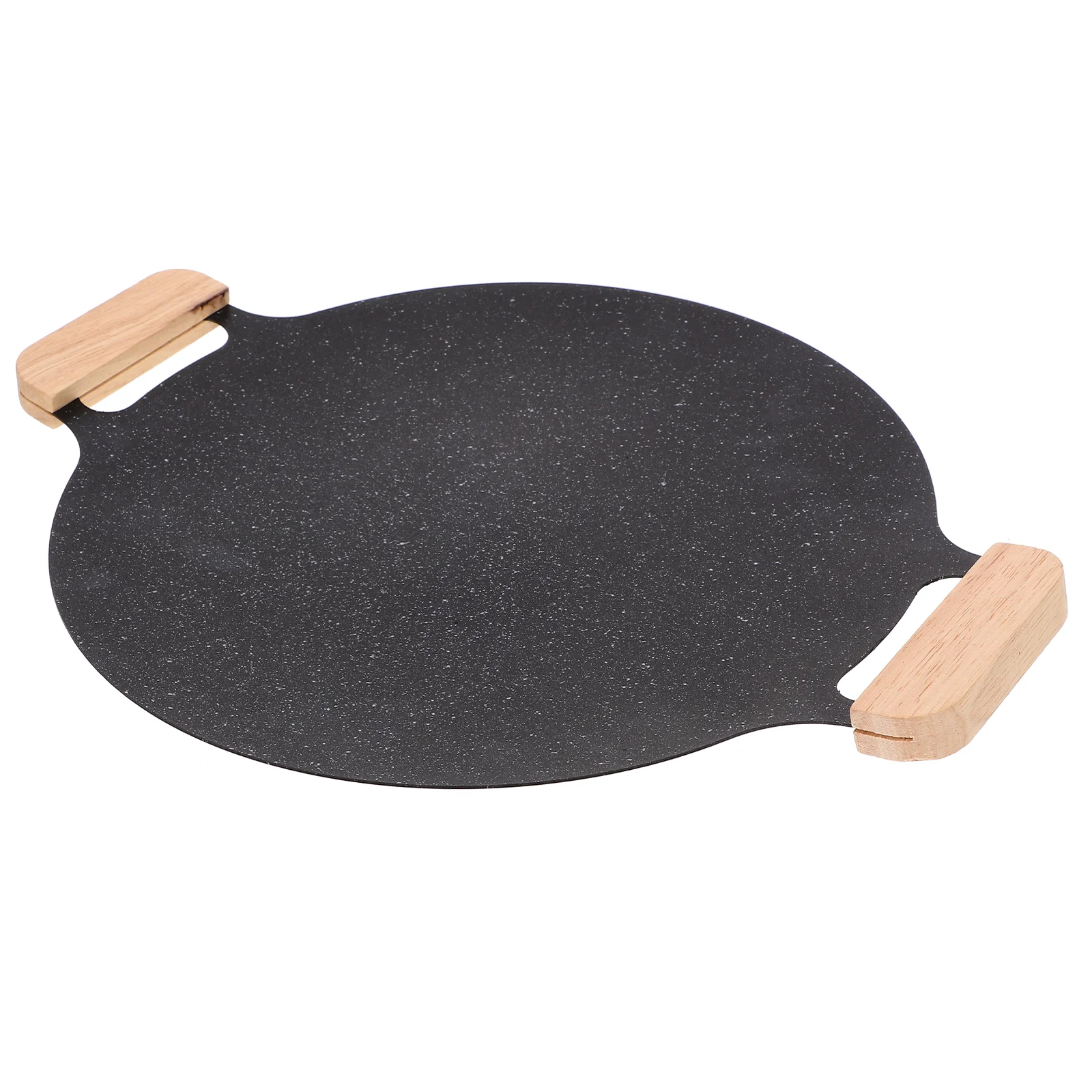 

Portable Grill Pan Grill Tray with Handle Non-stick Barbecue Pan for Home Camping