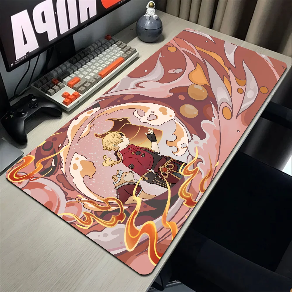 Коврик для мыши Genshin Impact Thoma коврик настольный с ковриком игровые аксессуары Prime