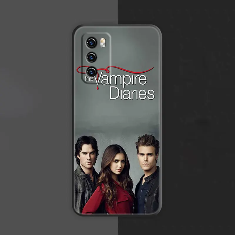 Чехол &quotДневники Вампира&quot для Huawei P40 P50 P30 P20 Pro P10 P9 P8 Lite 2017 Φ P Smart Z S 2021 2020 2019 2018