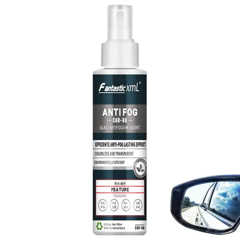 

Anti Fog Spray For Mirror 100ml Anti Fog Spray For Eye Glasses Swimming Goggles Defogger For Increasing Visibility Portable
