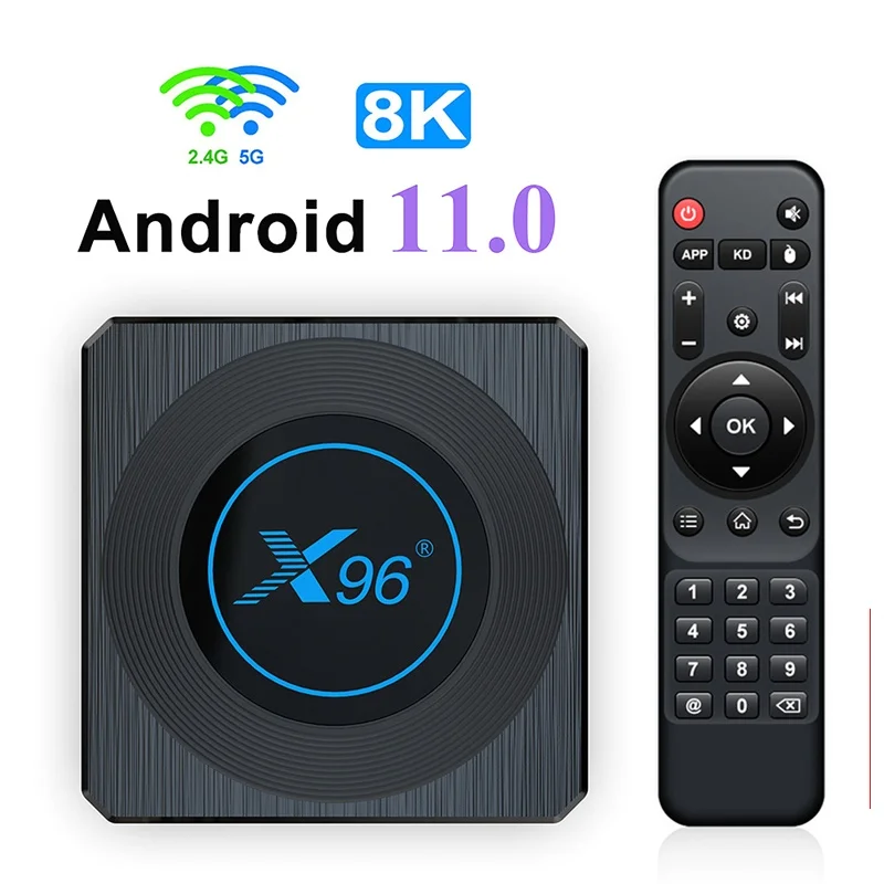 

Приставка Смарт-ТВ X96 X4 Amlogic S905X4, 4 + 64 ГБ, Wi-Fi, Youtube