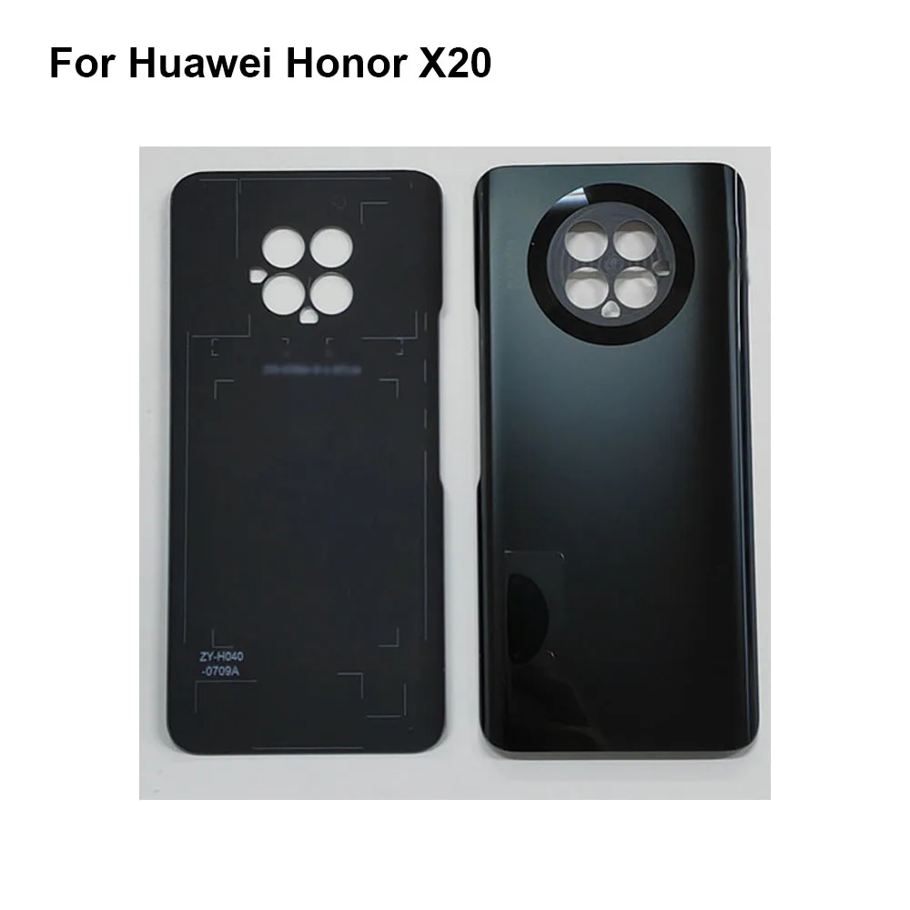 

For Honor X20 Rear Back Battery Door Cover Housing Replacement Repair Parts For Honor X 20 Black test good