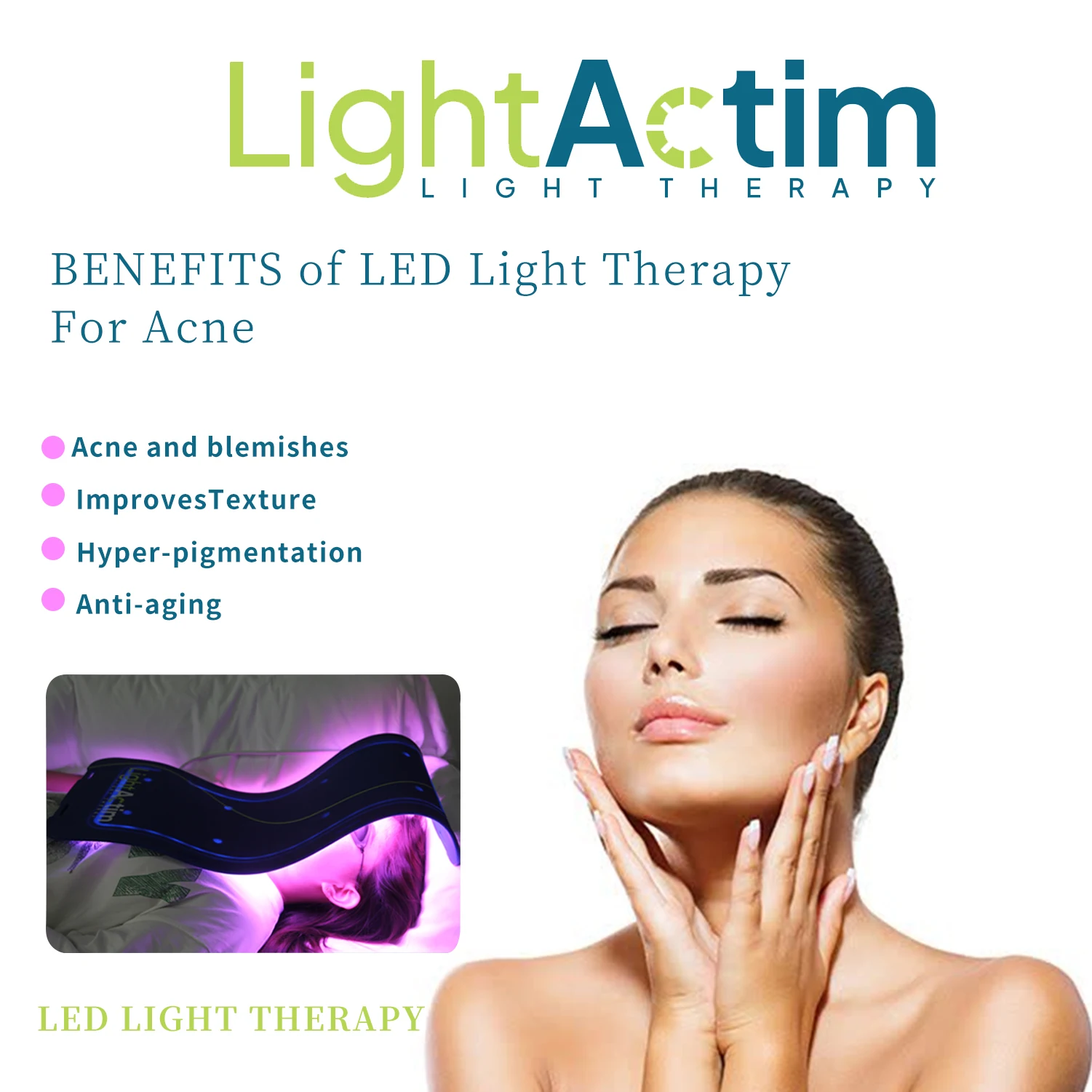 Маска для лицевой терапии Шейная красная фотолампа профессиональная мужчин