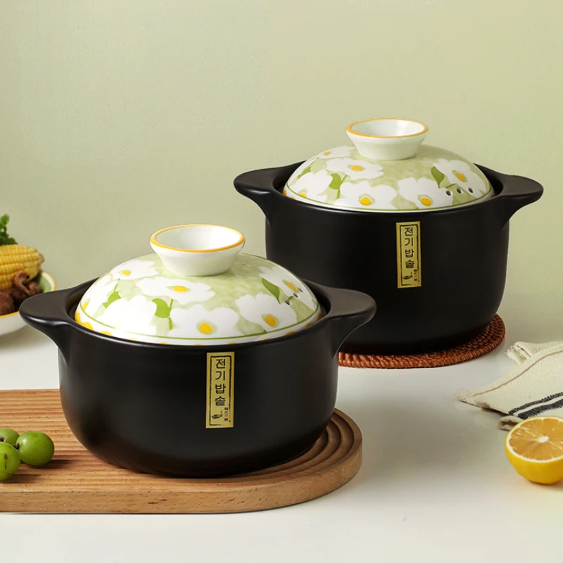 

Ceramic Cooking Pan Soup Pot Gas Stoves Kitchen Hot Pot Cooking Pot Soup Stock Pots Casserole Instant Pot sartenes Cookware