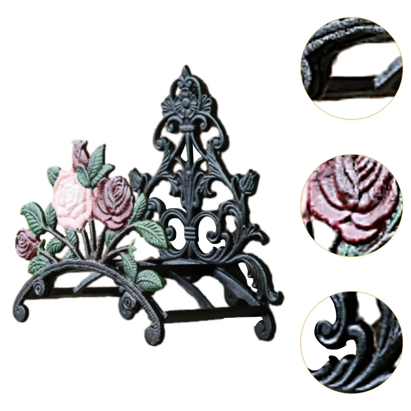 Настенная стойка для водяного шланга держатель садового винтажная простая в