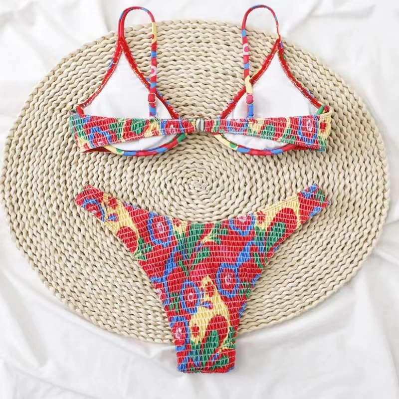 Комплект бикини KNOWDREAM сексуальный купальник купальники в клетку с принтом