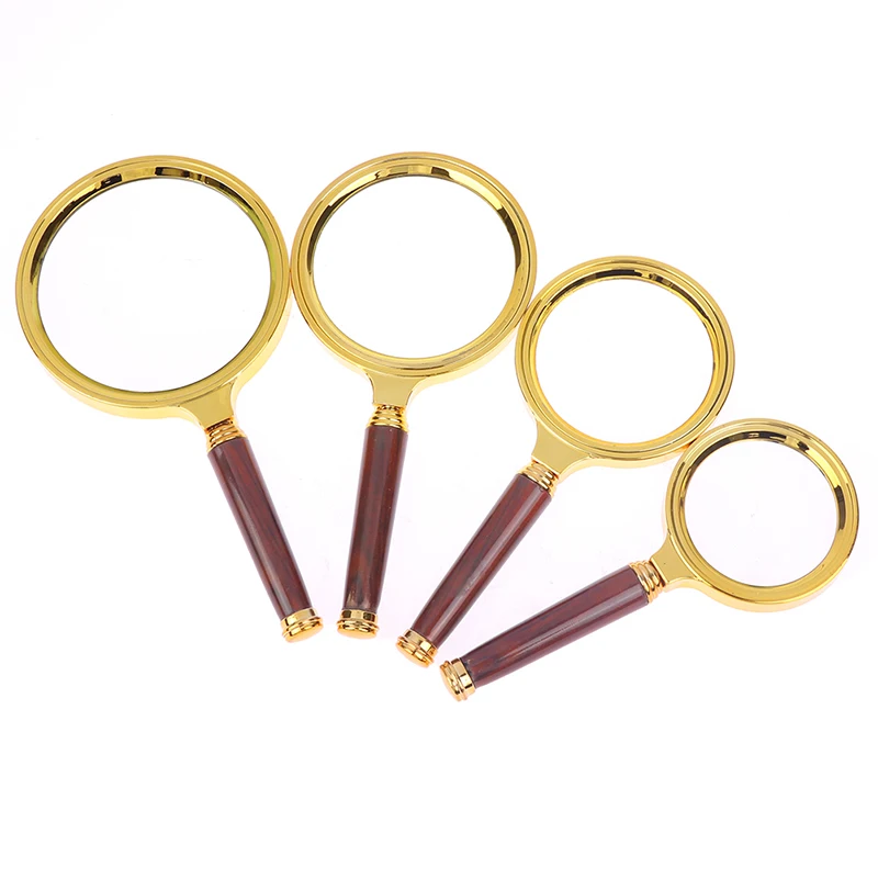 

Высококачественное портативное ручное увеличительное стекло 10X