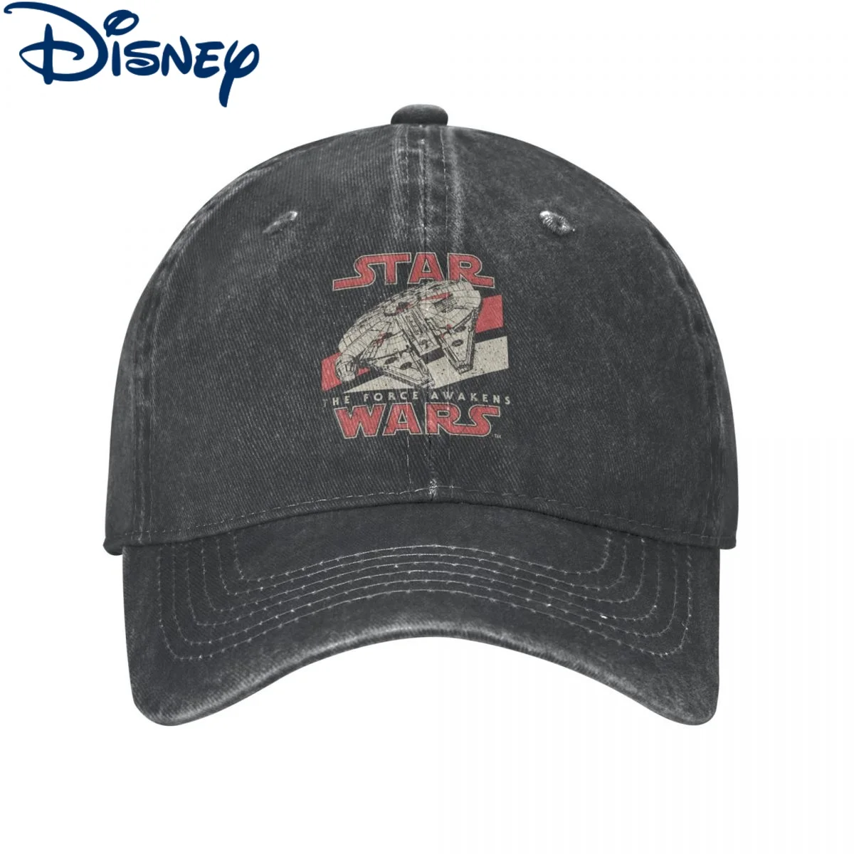 

Vintage Star Jedi Millennium Falcon Returns Baseball Caps Unisex Distressed Denim Headwear Outdoor Running Golf Hats Cap