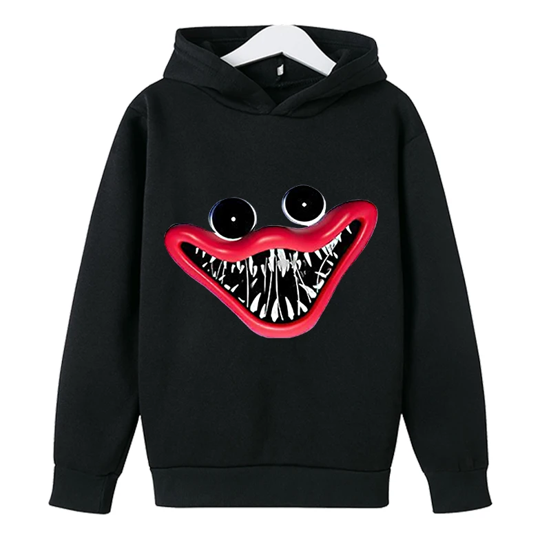 

Spring Autumn Models 2022 NEW Poppy Print Harajuku Huggy Wuggy Fashion Long-sleeved Children's Hoodie Women's Sweatshir