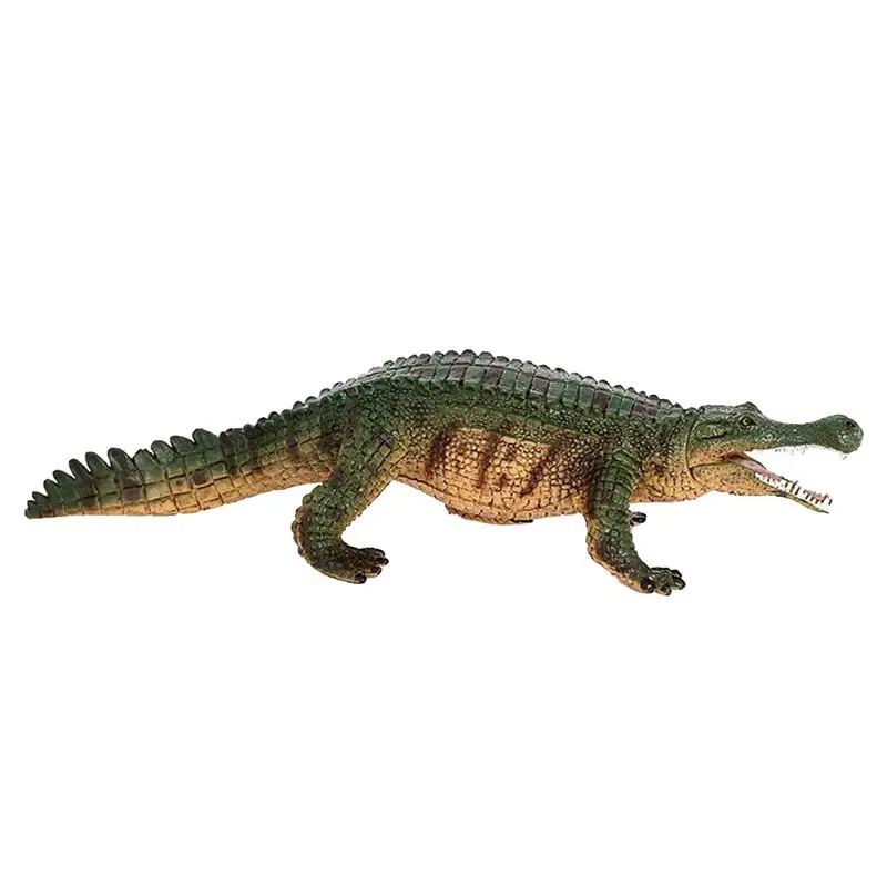 

Alligator Toy Realistic Crocodile Figures Alligator Figurines Creative Static Ornaments Science Educational Props Children's