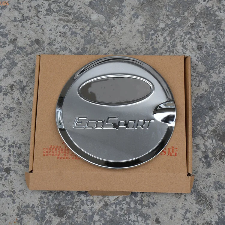 

Крышка из нержавеющей стали для топливного бака Ford Ecosport 2013-2019, крышка топливного бака, декоративные наклейки, автомобильные аксессуары прот...